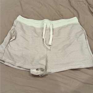Thread & Supply Cream Lounge Shorts
